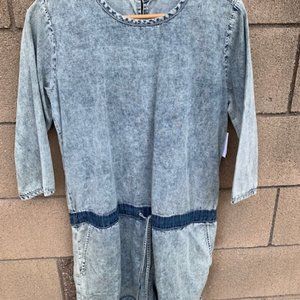 NWT Denim Romper - Size Small